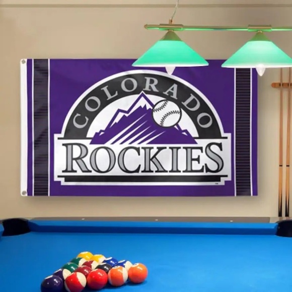 Colorado Rockies 3x5 Flag - Picture 3 of 3